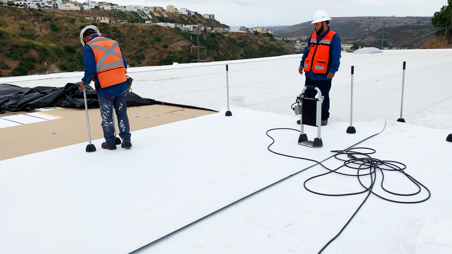 TPO Single-Ply Roofing Image