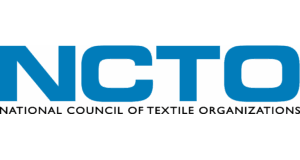Bold blue text "NCTO" with "INTERNATIONAL COUNCIL OF TEXTILE ORGANIZATIONS" in smaller black text underneath, set against a white background.